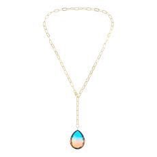 Pendant with Aquamarine in 10kt Yellow Gold by Michael Hill Online, THE  ICONIC