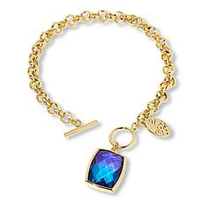 Connie Craig Carroll Jewelry Tatum Quartz Doublet Pendant Bracelet