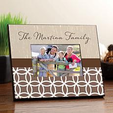 Contemporary Personalized Picture Frame