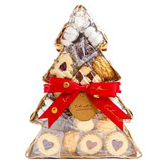 Cookies Con Amore 2 lbs. Holiday Tree Cookie Basket - Ships 11/5