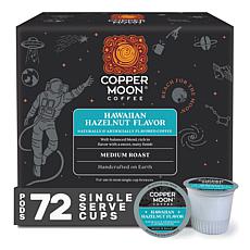 Copper Moon Hawaiian Hazelnut Medium Roast 72-count K-Cup Coffee