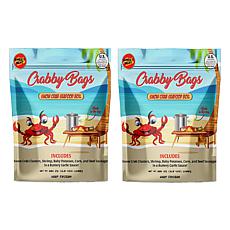 Crabby Bags 2pk Sweet Heat Snow Crab Seafood Boil in a Bag Auto-Ship®