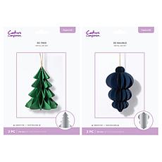 Crafter's Companion 3D Christmas Tree & Bauble Dies