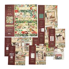 Crafter's Companion Nature's Garden Holly and Ivy Holiday Craft Kit