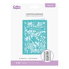 Crafter's Companion Non-Traditional Create-a-Card Mermaid Die Set