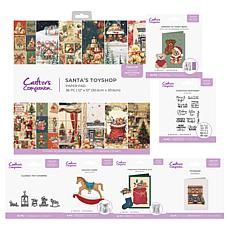 Crafter's Companion Santa's Toyshop Papercraft Collection