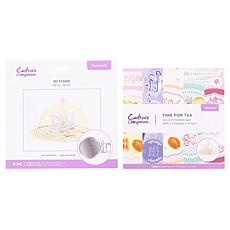 Crafter's Companion Tea Time or Cake Stand Dome Set