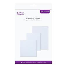 Crafter's Companion Vellum Inserts 30 Sheet Pack