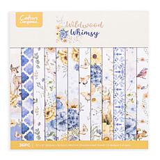Crafter's Companion Wildwood Whimsy 12" x 12" Paper Pad - 36 Sheets