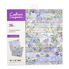 Crafter's Companion Winter Forest 12" x 12" Paper Pad