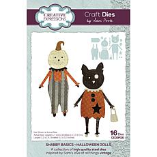 Creative Expressions Sam Poole Halloween Dolls Craft Die