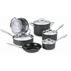 Cuisinart GreenGourmet Hard Anodized 10-piece Cookware Set