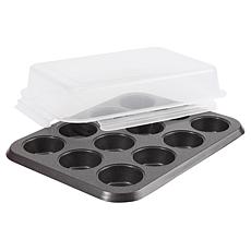 Curtis Stone 12-cup Dura-Pan+ Muffin Bake & Store Pan
