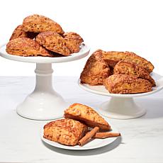 David's Cookies 14-pc Baked Cinnamon Scones - Ships 11/3