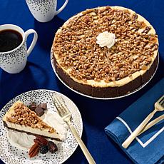 David's Cookies (2)4lb Cheesecakes - Chocolate Pecan Future Ship 12/1