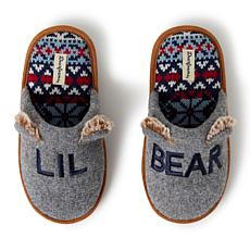 Dearfoams Kid's Lil Bear Slipper