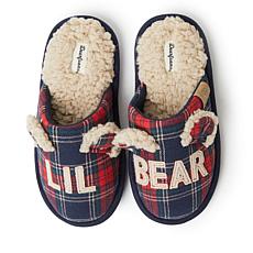 Dearfoams Lil Bear Kid's Scuff Slipper