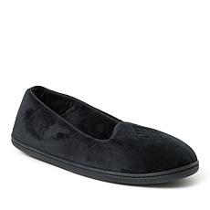 Dearfoams Women's Rebecca Velour Closed-Back Slippers