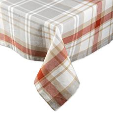 Design Imports Cozy Picnic Plaid 60" x 84" Tablecloth