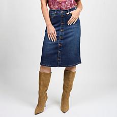 DG LuxTouchPOKneeLALineSkirt