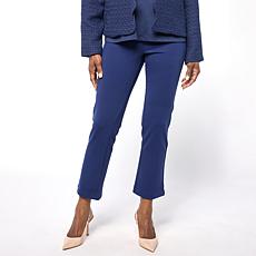 DG2 by Diane Gilman Comfort Ponte Knit Pull-On Slim Ankle Pant