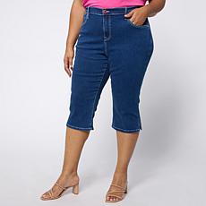 DG2 by Diane Gilman New Classic Stretch 5-Pocket Pedal Pusher Jean