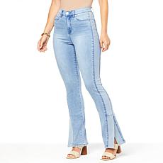DG2 by Diane Gilman New Classic Stretch Split Side Panel Bootcut Jean