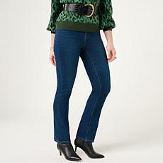 DG2 by Diane Gilman Virtual Stretch Denim Baby Bootcut 5-Pocket Jean