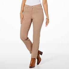 DG2 by Diane Gilman Virtual Stretch Denim Straight-Leg Jean