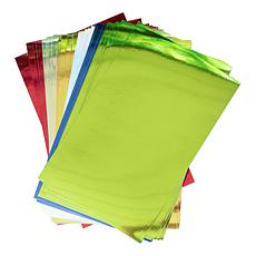 Diamond Press Adhesive-Backed Foil Card Stock - 48 Sheets