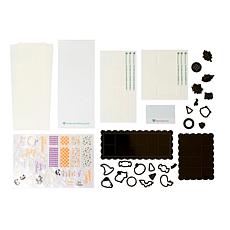 Diamond Press Autumn/Halloween Collage Stamp, Die and Stencil Kit