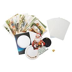 Diamond Press Vintage Christmas Card Kit