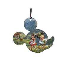 Disney (Mickey and Minnie in the Alps) Shaped Acrylic Print