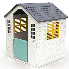Dolu: Playhouse - White, Green, Yellow - Indoor & Outdoor Toy