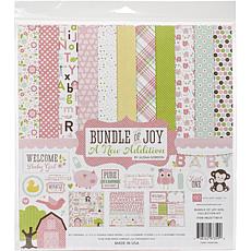 Echo Park Collection Kit 12X12 - Bundle Of Joy/A New Addition - Girl