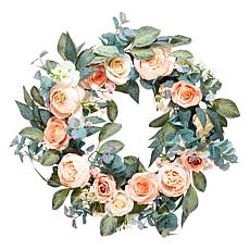 Emryn House 24" Floral Wreath
