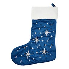 Emryn House Embroidered Holiday Stocking