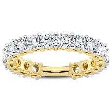 Éthique 2.14ctw Lab-Grown Diamond 14K Gold Round Stone Band Ring