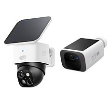 Eufy S340 3K Camera & S220 2K Camera Bundle with Solar Panels