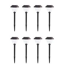 Eveready 8-Piece Solar Color-On-Demand 12 Lumen Pathway Lights