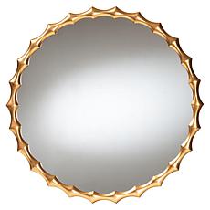 Everette Vintage Inspired Bamboo Accent Mirror