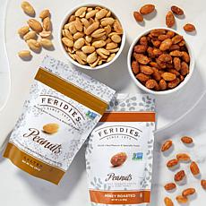 FERIDIES 12-pack 3 oz. Combo Salted & Honey Roasted Peanuts