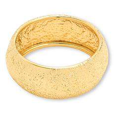 Fiorenza Stardust Glitter Finish Wide Band Ring