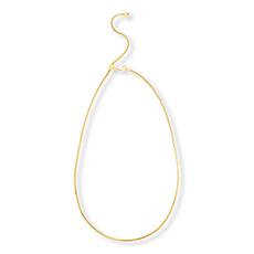 Fiorenza Sterling Silver 24" Adjustable Snake Chain Necklace