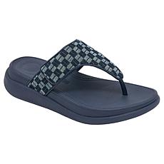 FitFlop F-Mode Go Adjustable Flatform Toe-Post Sandals