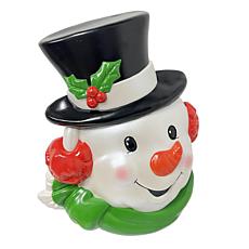 Fraser Hill Farm 19-in. Snowman Blow Mold Wall Decoration or Tree T...