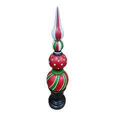 Fraser Hill Farm 4.2-Ft. Whimsical Christmas Finial