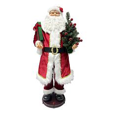 Fraser Hill Farm 4.9-Ft. Traditional Animated Musical Dancing Santa...