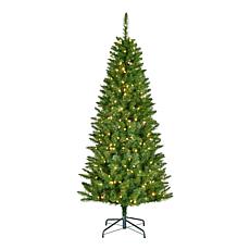 Fraser Hill Farm Evergreen Classic 6.5-Ft. Slim Artificial Christma...