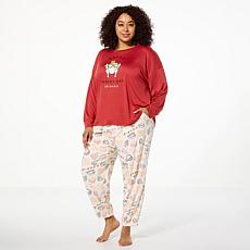 FRIENDSGIVING 2pc Knit PJ Set